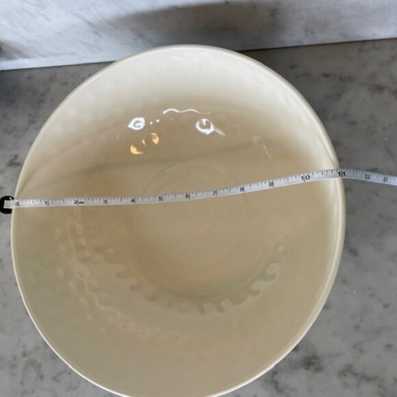 TOMMY BAHAMA Cream Swirl Melamine Serving Bowl 11" - Picture 14 of 16